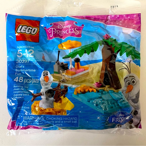 LEGO, Disney Princess, Frozen Olaf's Summertime Fun (30397) Bagged - Picture 2 of 3